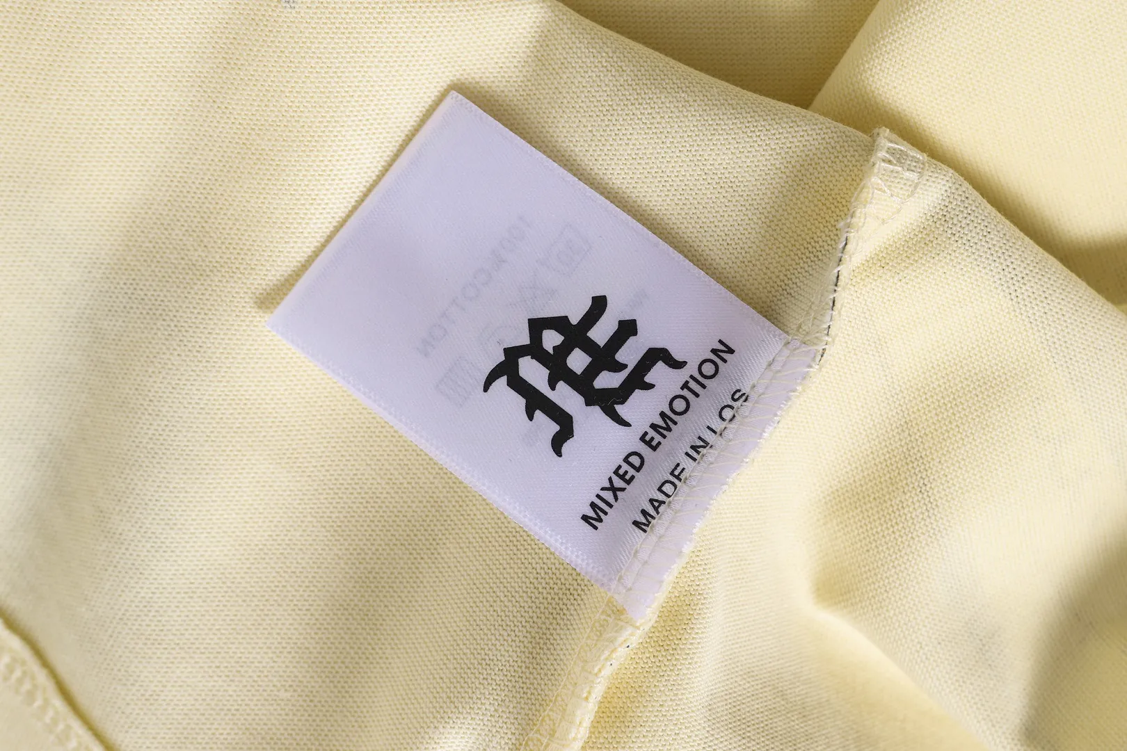 E 8119#Cream White/ / MIXED EMOTION In Stock （ ） T （fabric):32 Sizes（size）：S-M L X L ： （colour）：Cream White/ /